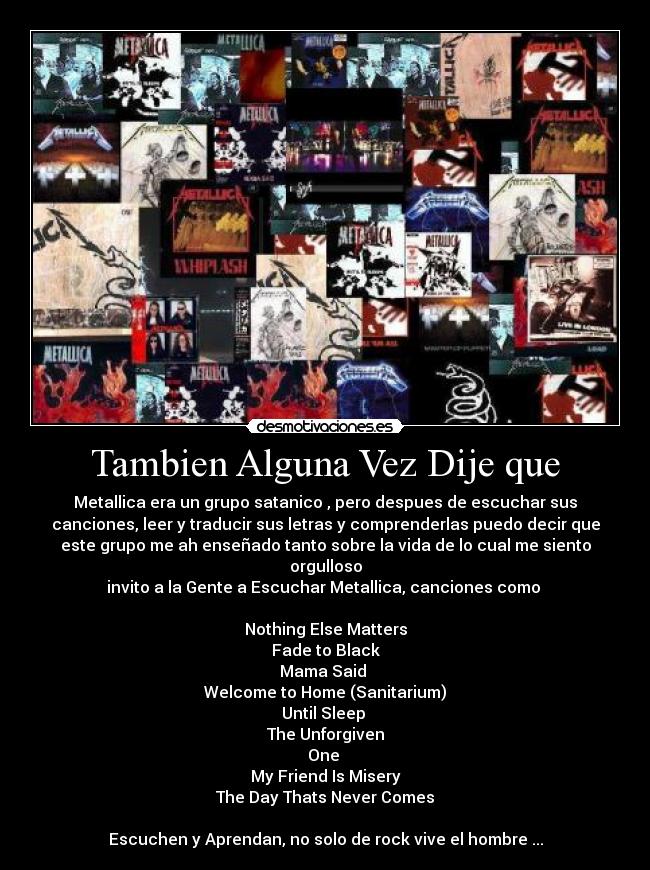 Tambien Alguna Vez Dije que -