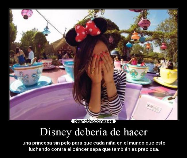Disney debería de hacer -