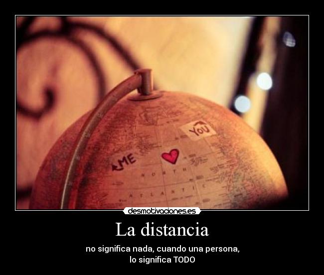 La distancia - 