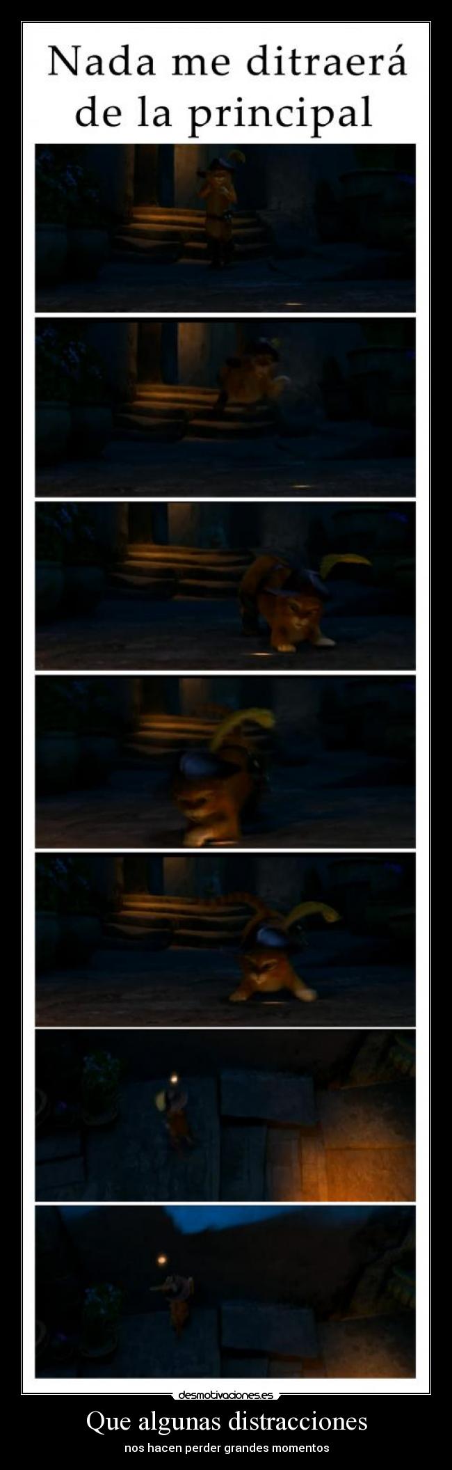 Que algunas distracciones - nos hacen perder grandes momentos