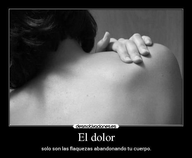 El dolor - 