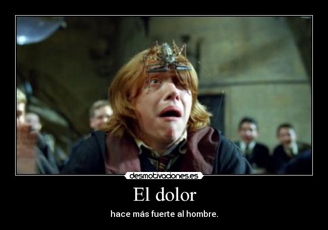El dolor -