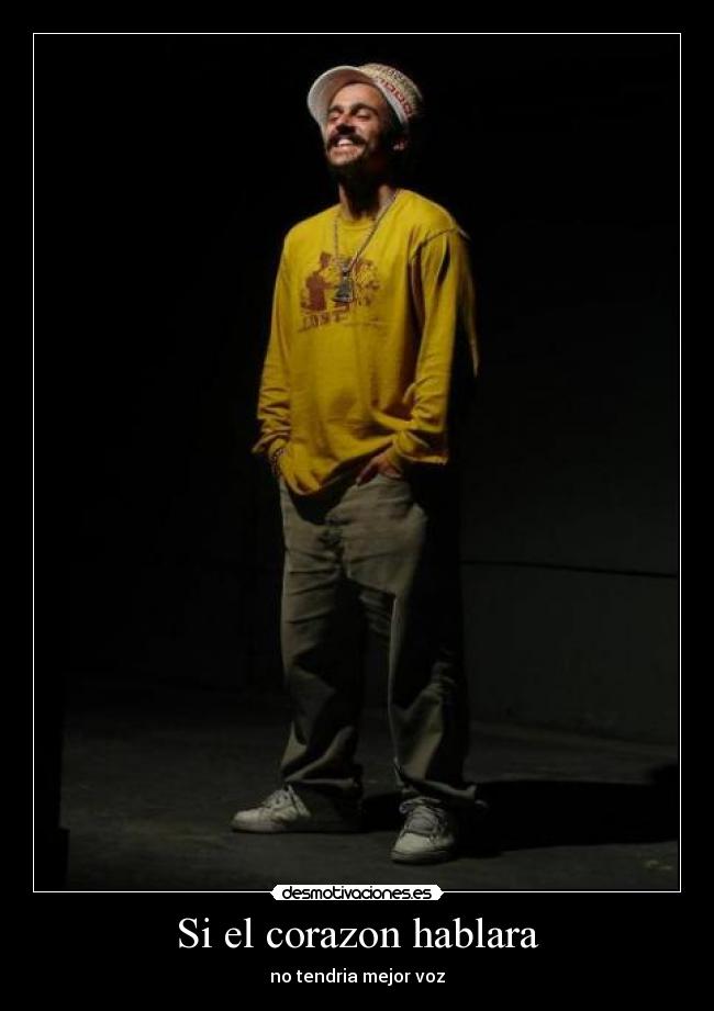 Si el corazon hablara - no tendria mejor voz