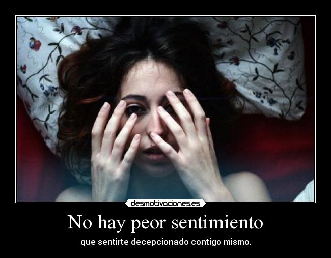 No hay peor sentimiento - 