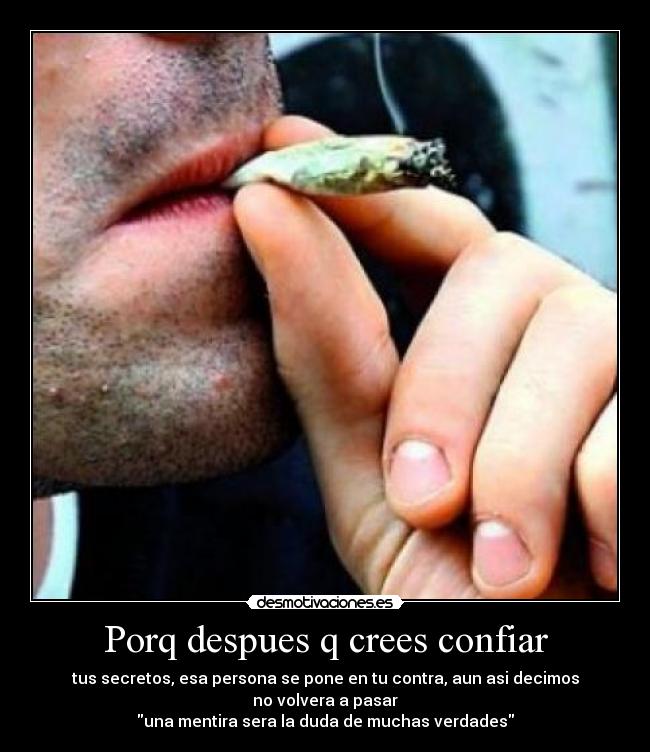 carteles confianza desmotivaciones