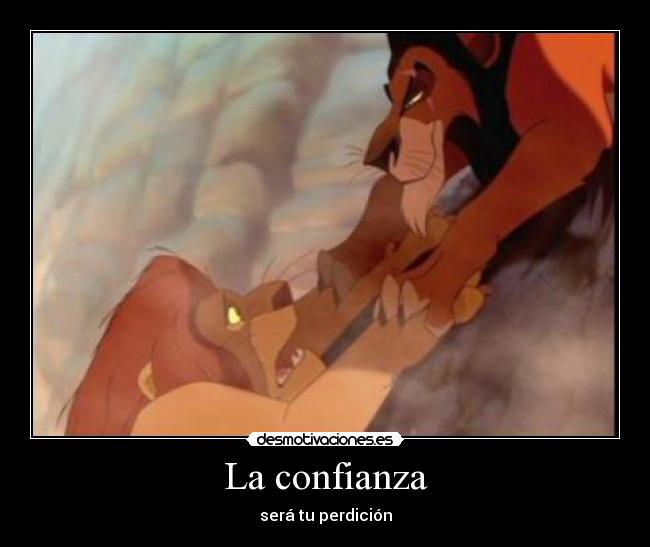 La confianza - 
