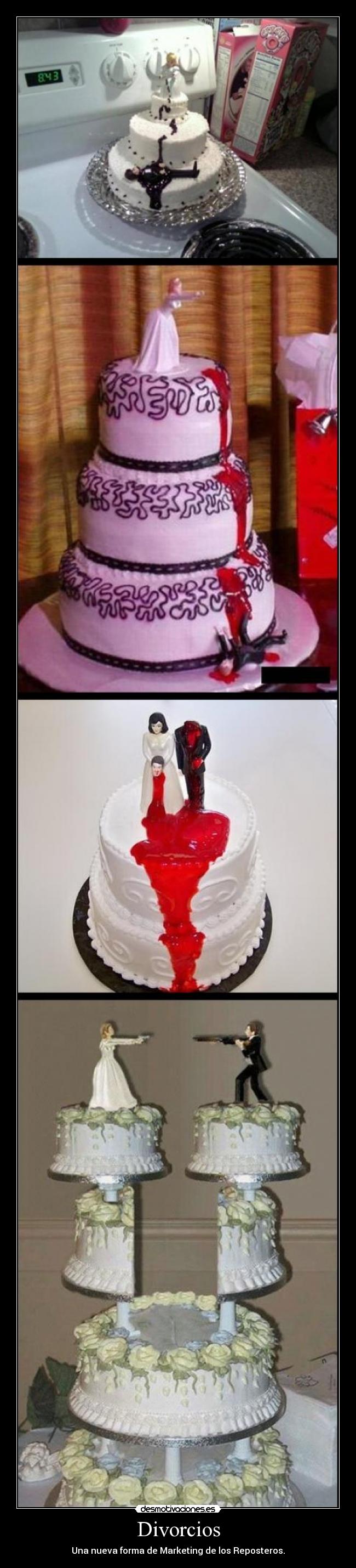 Divorcios - Una nueva forma de Marketing de los Reposteros.