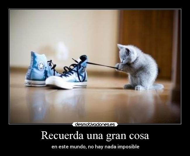 Recuerda una gran cosa - 