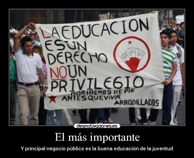 El más importante -