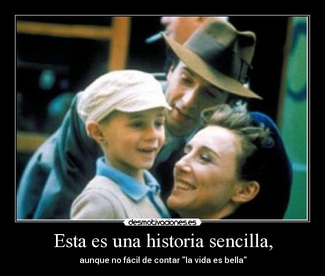 Esta es una historia sencilla, - 