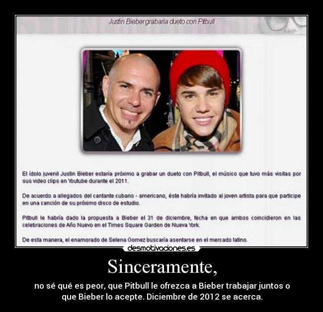carteles pitbull justin desmotivaciones