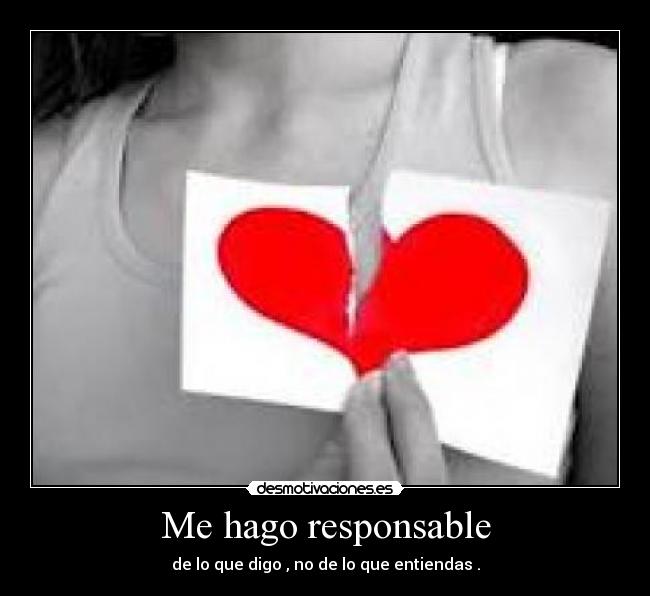 Me hago responsable - 