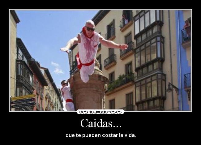 Caidas... -