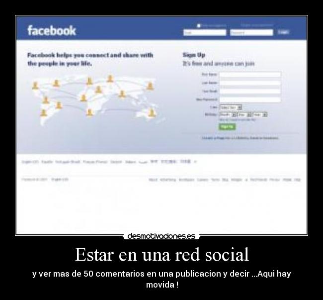 Estar en una red social - y ver mas de 50 comentarios en una publicacion y decir ...Aqui hay movida !