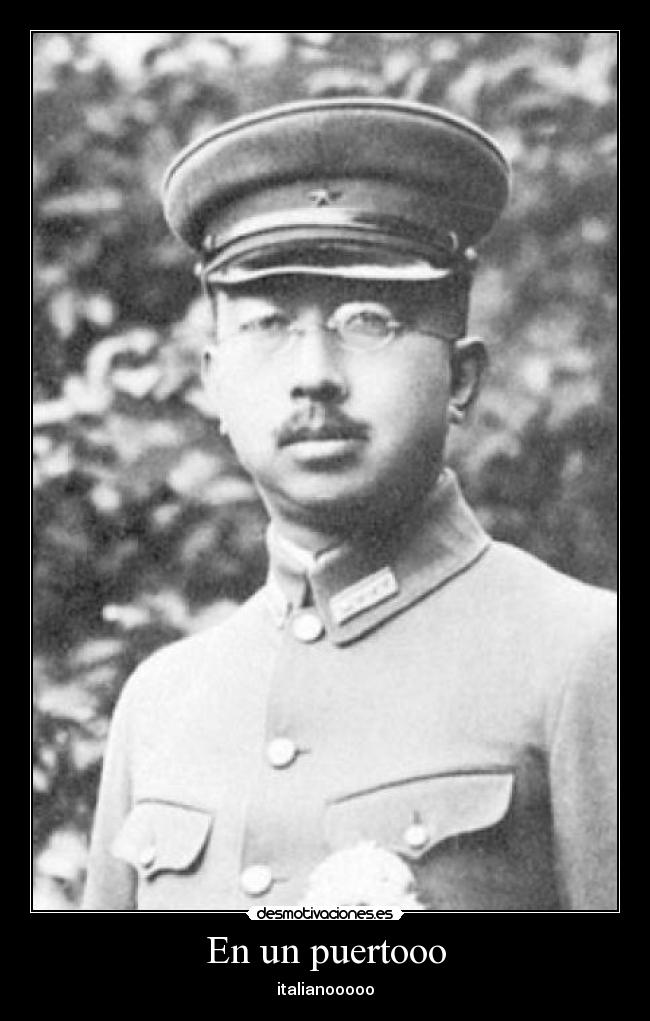 En un puertooo - italianooooo