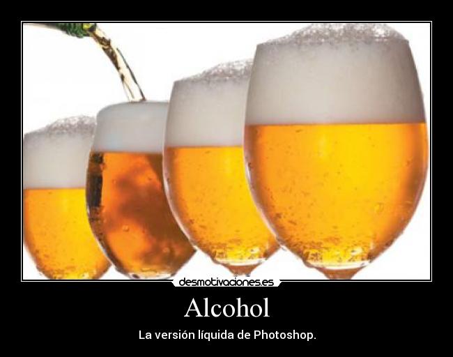 Alcohol - La versión líquida de Photoshop.
