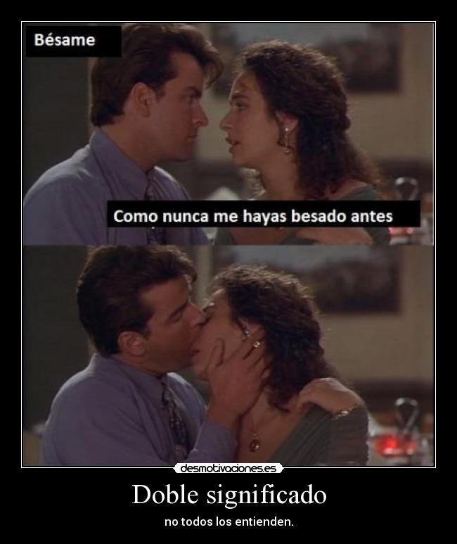 Doble significado -