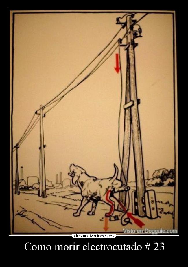 Como morir electrocutado # 23 - 