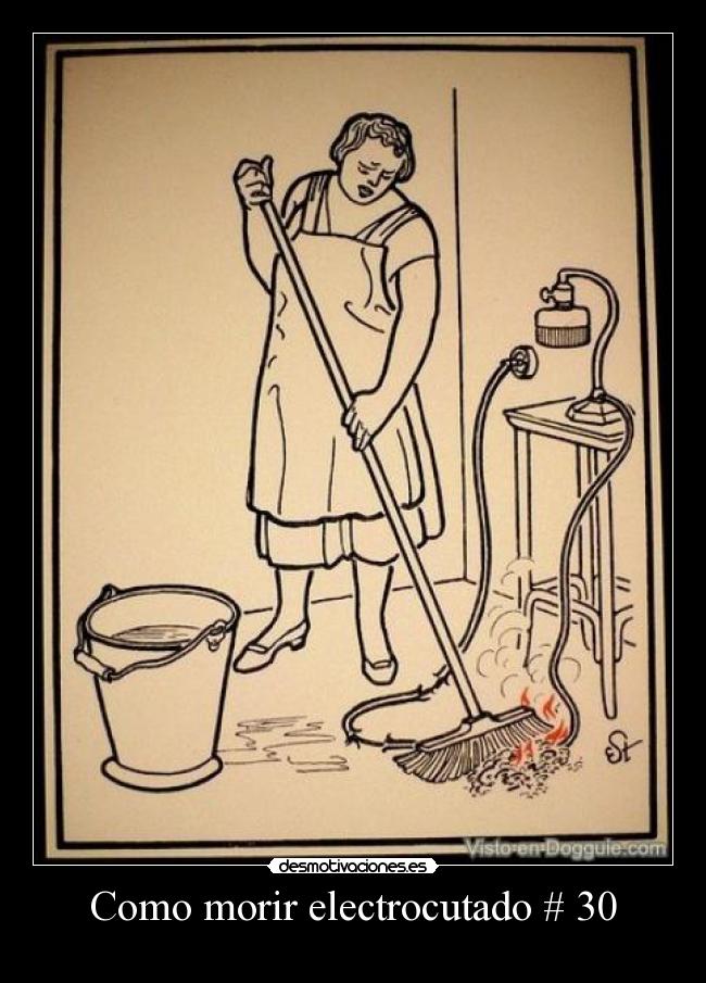Como morir electrocutado # 30 - 