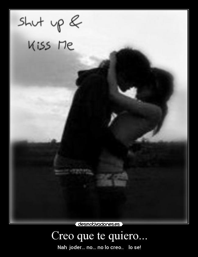 Creo que te quiero... - 