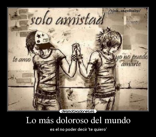 Lo más doloroso del mundo -