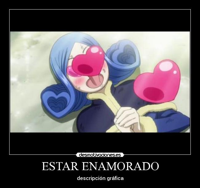 ESTAR ENAMORADO - descripción gráfica