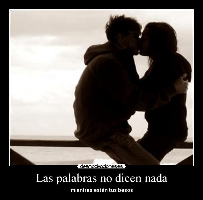 Las palabras no dicen nada -