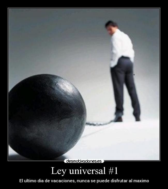 Ley universal #1 -