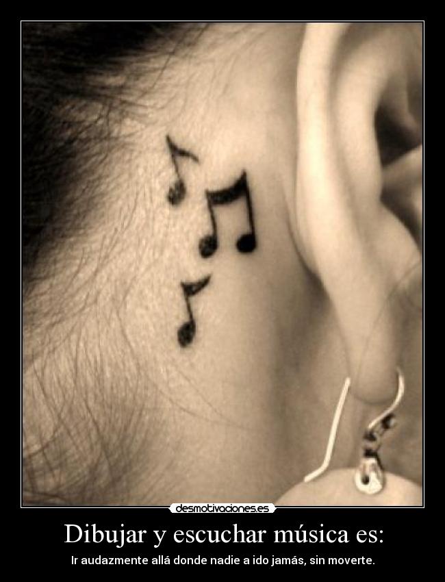 Dibujar y escuchar música es: -