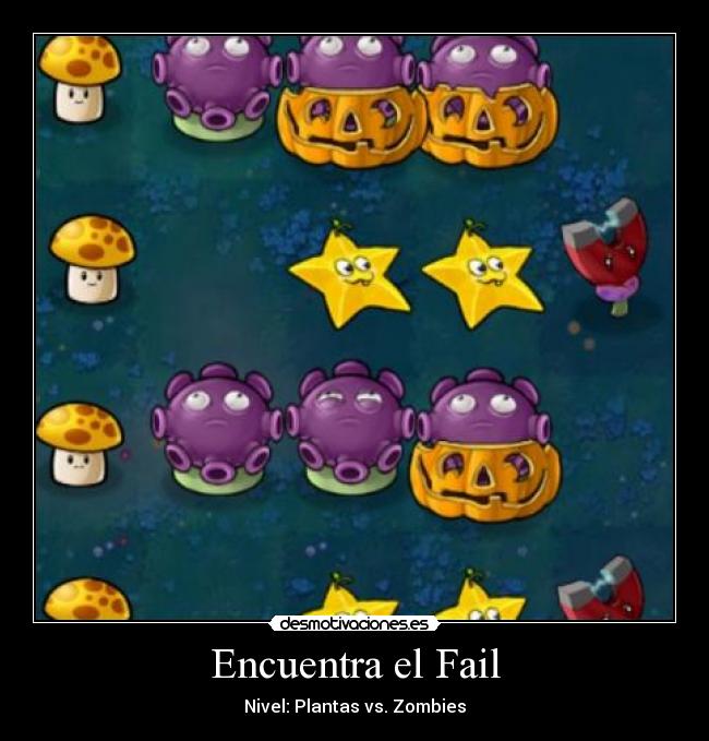 Encuentra el Fail -