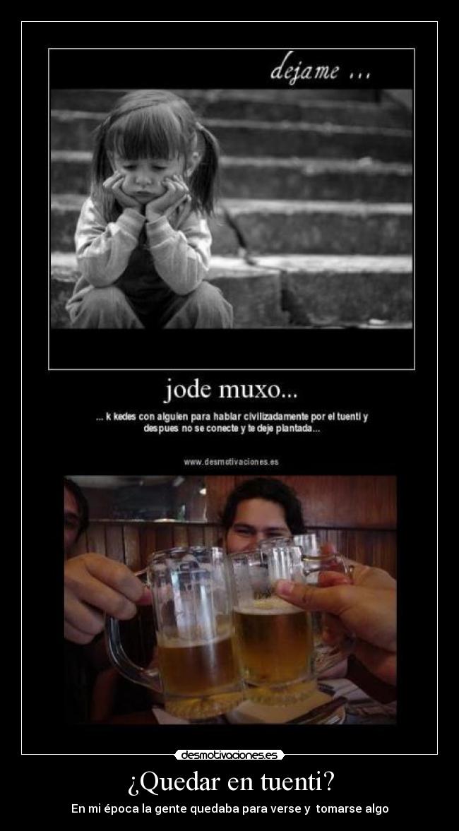 ¿Quedar en tuenti? -