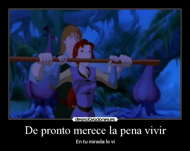 De pronto merece la pena vivir - 