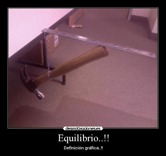 Equilibrio..!! - Definición gráfica..!!