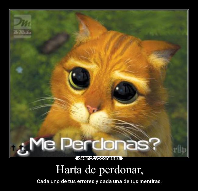 carteles mentir perdonar desmotivaciones