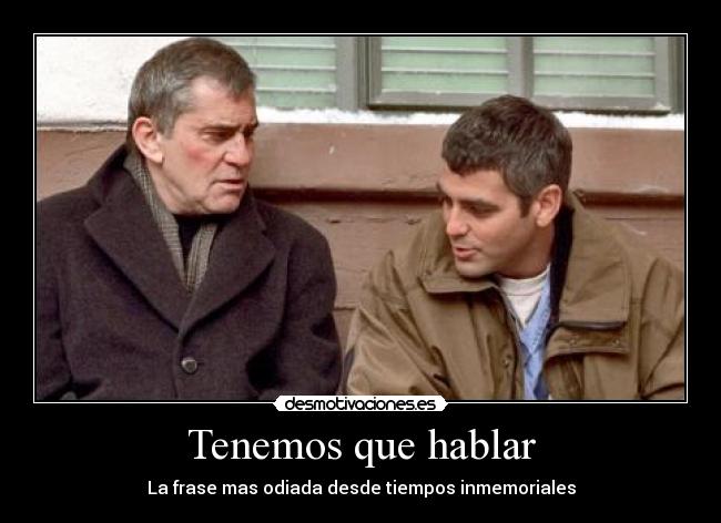 Tenemos que hablar - 