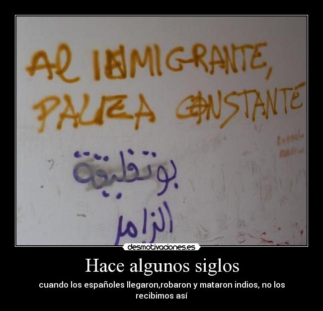 carteles racismo xenofobia desmotivaciones