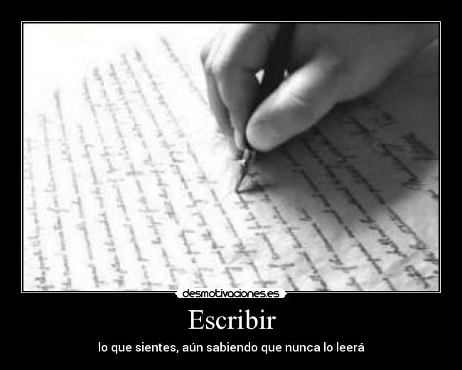 Escribir -