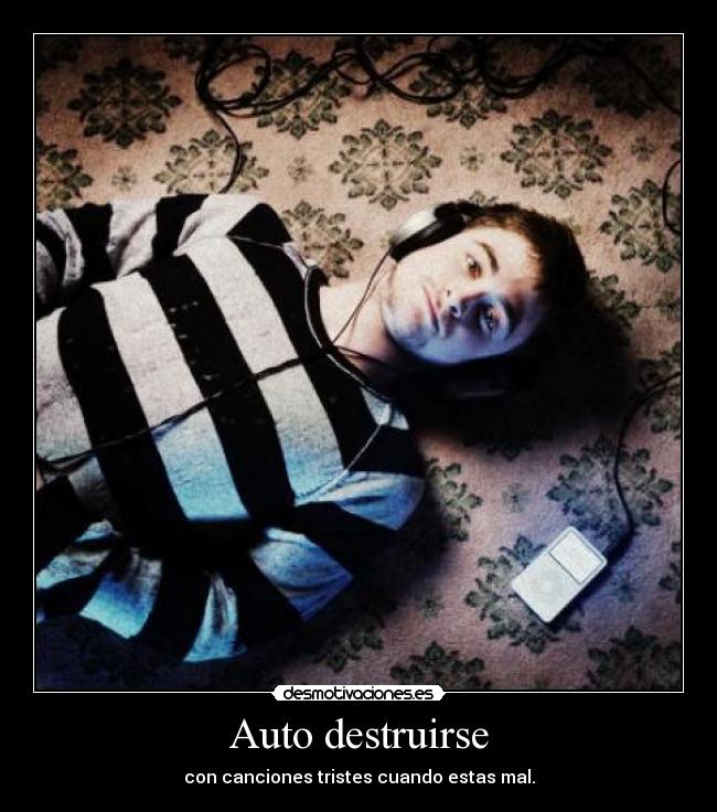 Auto destruirse -