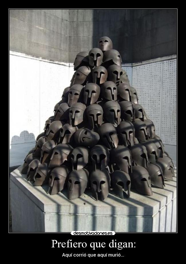 Prefiero que digan: -