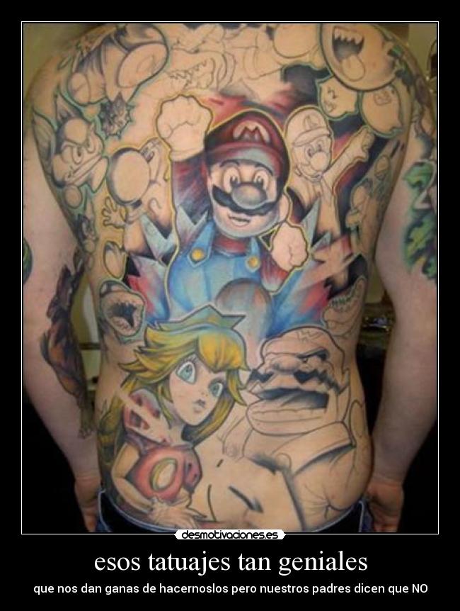 esos tatuajes tan geniales -