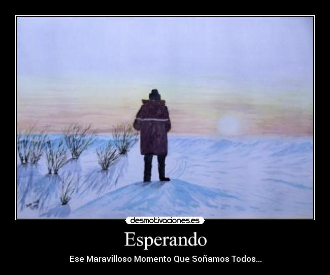 carteles nunca dejen esperar paciencia todo jozuerm paciencioso desmotivaciones