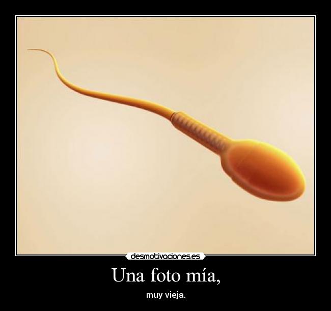 Una foto mía, - 