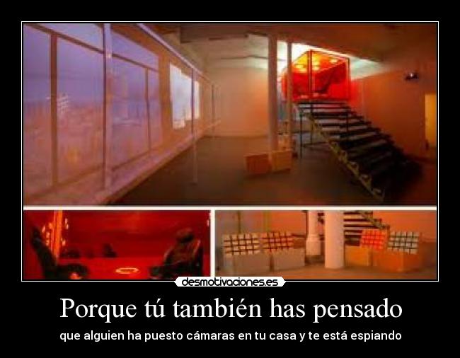 Porque tú también has pensado -