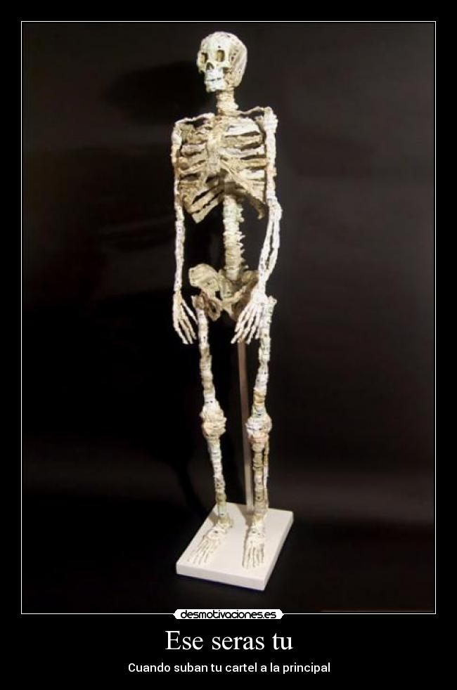 Ese seras tu - Cuando suban tu cartel a la principal