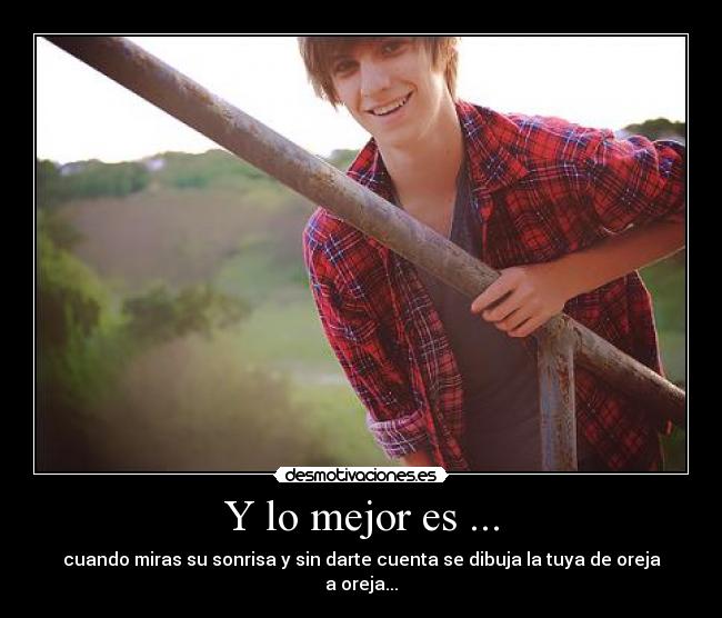 Y lo mejor es ... -
