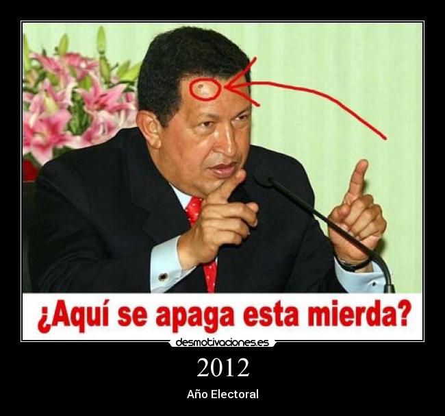 carteles venezuelafuera chavez desmotivaciones