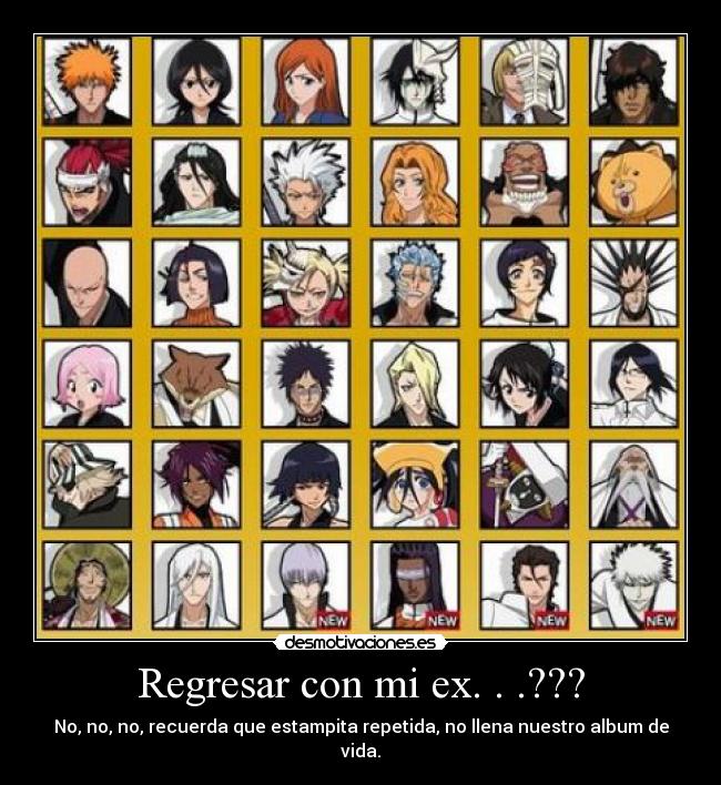 Regresar con mi ex. . .??? - 