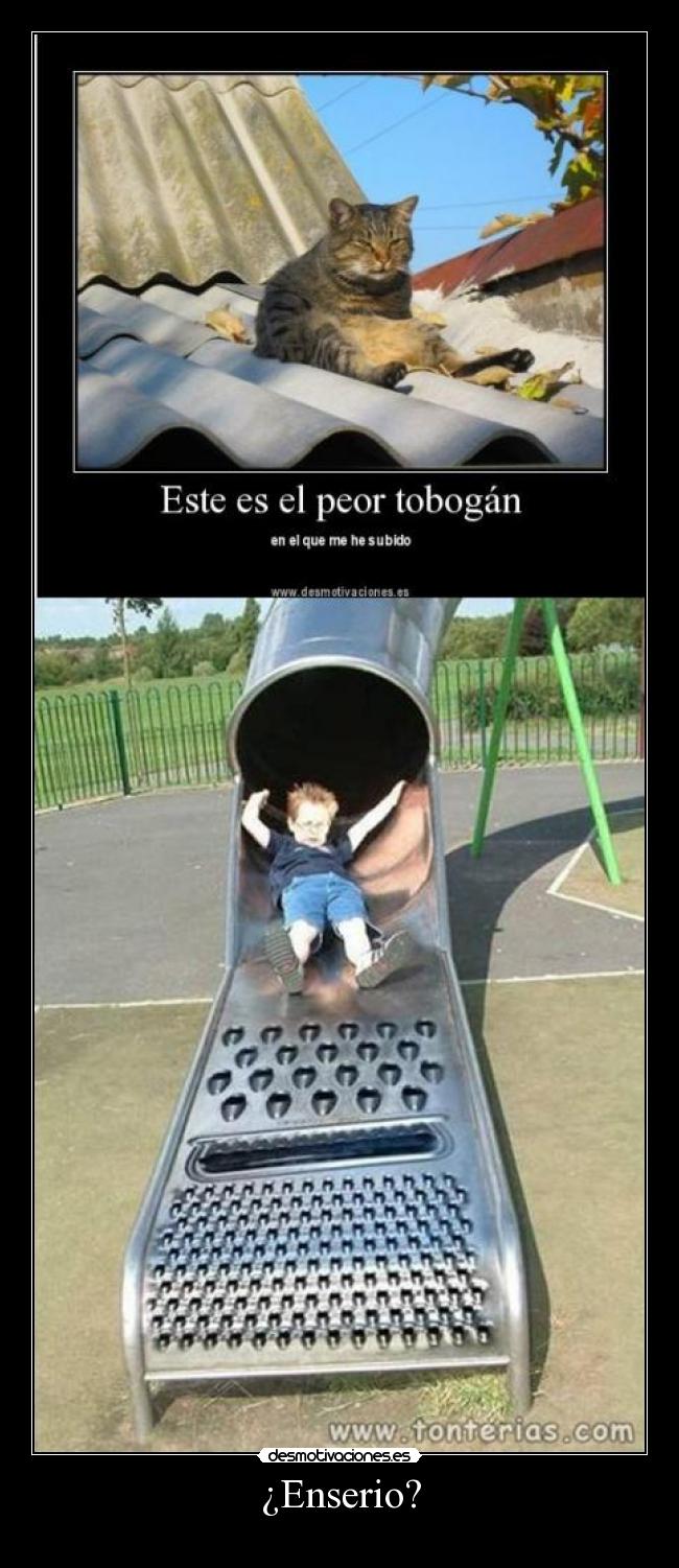 ¿Enserio? -