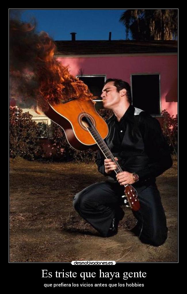 Es triste que haya gente - 
