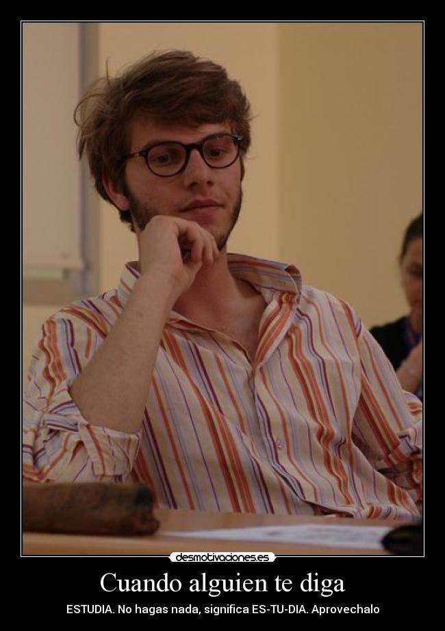 Cuando alguien te diga - 